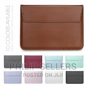 Leather Sleeve Protector Bag Case for Apple Macbook Air Pro