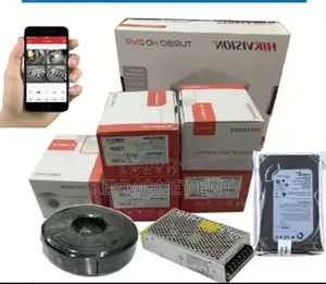 Hikvision 7 CCTV Cameras System Pack Kit With 1TB Hard Disk