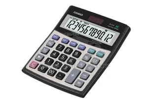 Desk Top Calculator 12 Digits Casio Ds2tv