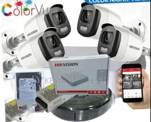Four 4 Colourvu 1080P Hikvision Complete System Kit Package