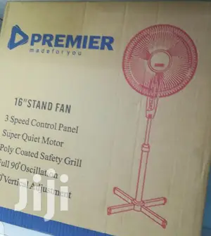 Coated Standing Fan