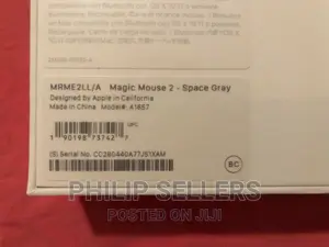 Apple Magic Mouse 2 Space Gray A1657 (Brand New Sealed)