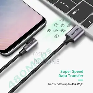 UGREEN USB C Cable Right Angle 90 Degree USB a to Type C