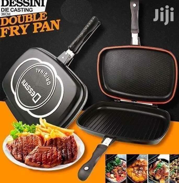 36 and 40cm Double Sided Grill Pan