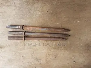 Breaker Chisel - Heavy Duty Hex Steel Pointed 28mm - Ex-Uk.