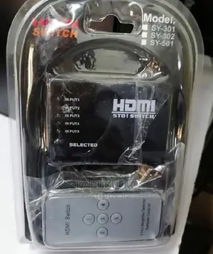 New 5 In 1 HDMI Switch