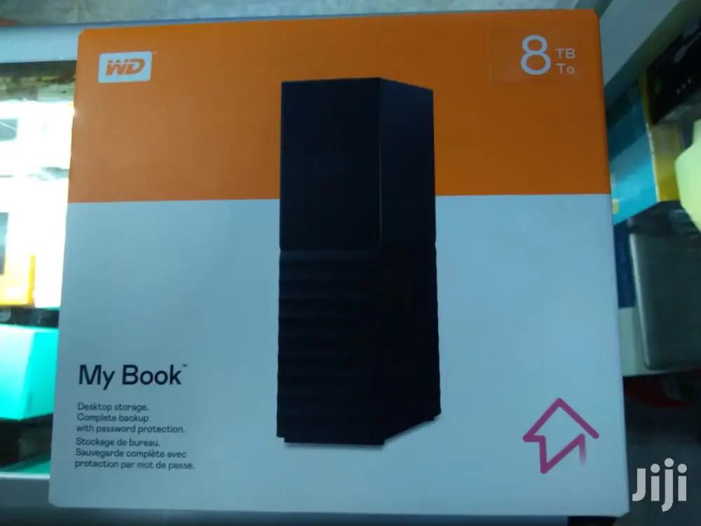 WD My Book 8tb External Hard Drive