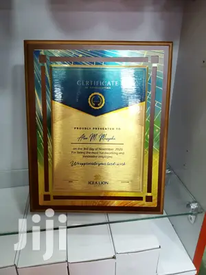 Trophies and Awards