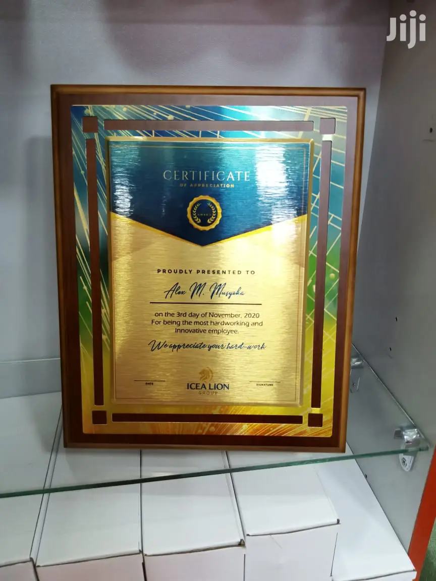 Trophies and Awards