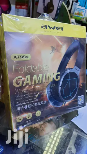 Awei A799 Bl Foldable Stereo Gaming Headset With Mic.