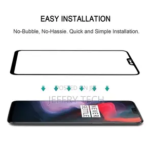 0.33mm 9H 2.5D Tempered Glass Film for Oneplus 6-Black