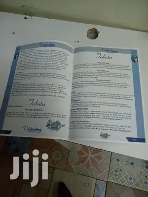 Celebrating Life Well Lived Programs Printing