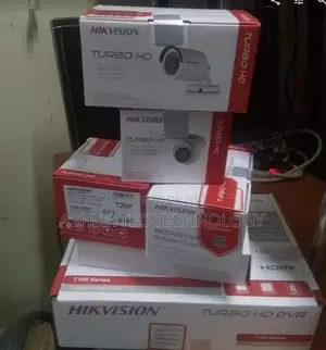 Two CCTV Camera 1mp Complete Cameras Sale Only