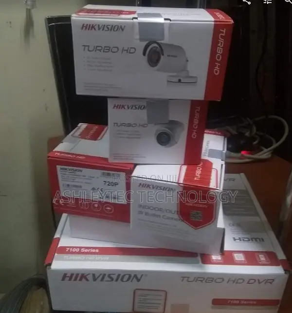 Two CCTV Camera 1mp Complete Cameras Sale Only