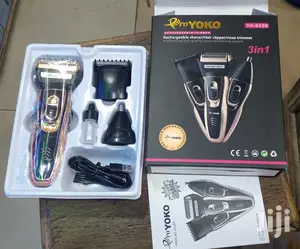 Pro-Yoko 3in1 Rechargeable Shaver/ Hair Clipper/Nose Trimmer