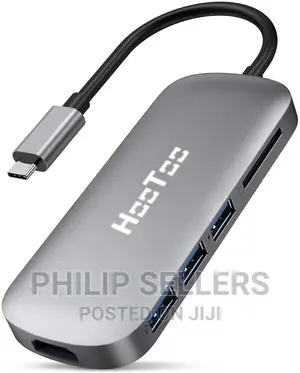 USB C Hub, Portable 4 in 1 USB Type C to USB 3.0 Adapter