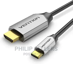 USB C to HDMI Cable for Home Office, Vention USB Type-C To