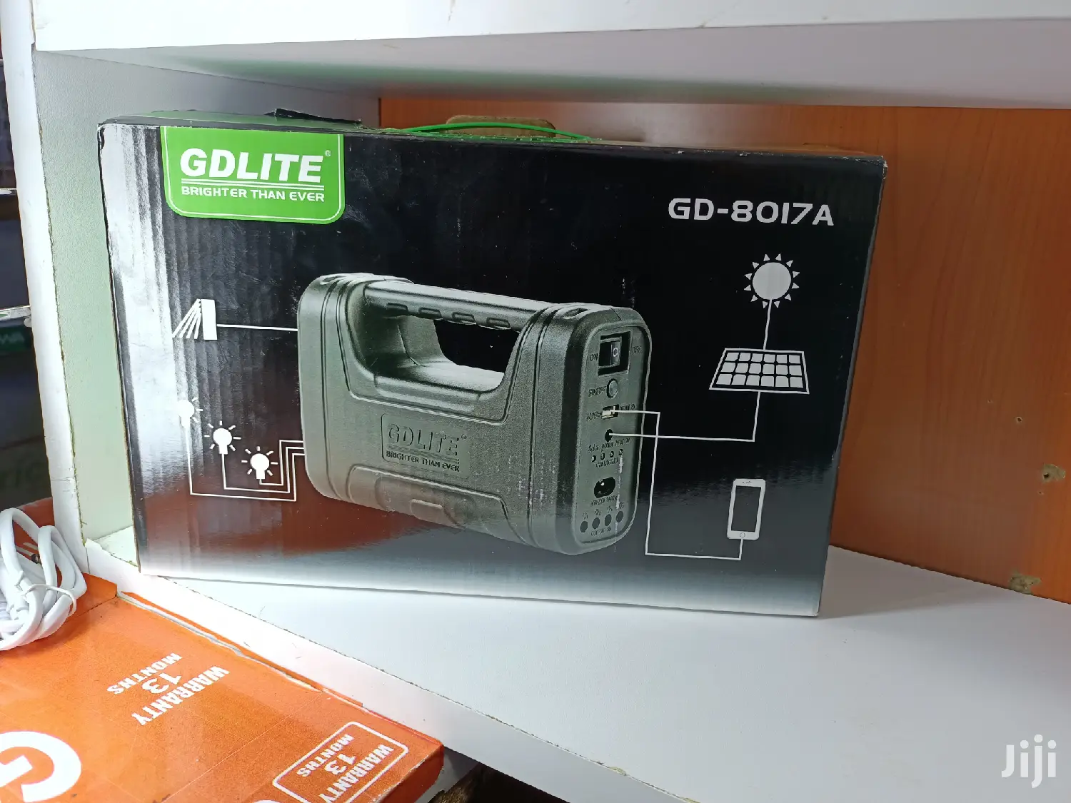 Solar Lighting System , Gd 8017a, 30watts , Three Bulbs, Ori