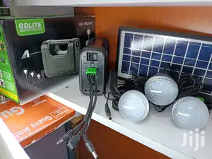 Solar Lighting System , Gd 8017a, 30watts , Three Bulbs, Ori