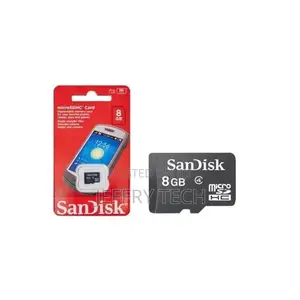 Sandisk SD Card 8GB - Black