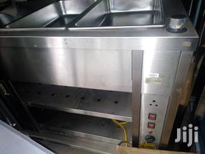 Food Warmer Bain Marie With Shelf Sliding Door-Imported