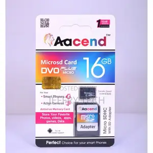 Aacend 16GB Microsdhc Memory Card With Adapter