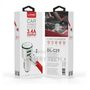 Lonio DL-219 CAR Smart Fast Charge 2.1A Dual Port