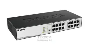 D LINK DGS-1016D 16-Port Gigabit Unmanaged Desktop Switch