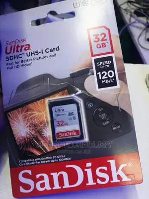 Cameras, Camcorders 32gb Memory Card With Speeds of 120mb/S