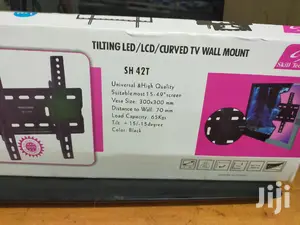 Tilting Led Wall Bracket 15-49 Black