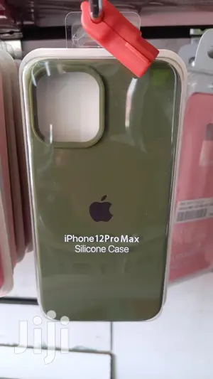 iPhone 12 Pro Max Silicon Case.