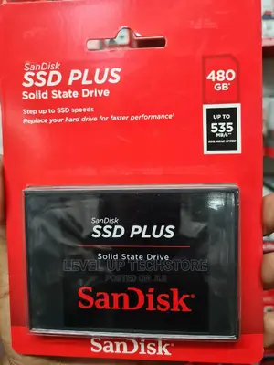 Sandisk SSD PLUS 480GB Internal SSD - Brand New
