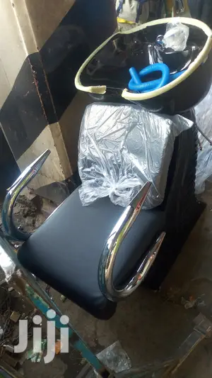 Black Salon/Barber Sink