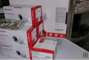Complete CCTV Cameras System Pack Six Hikvision 720p 1MP