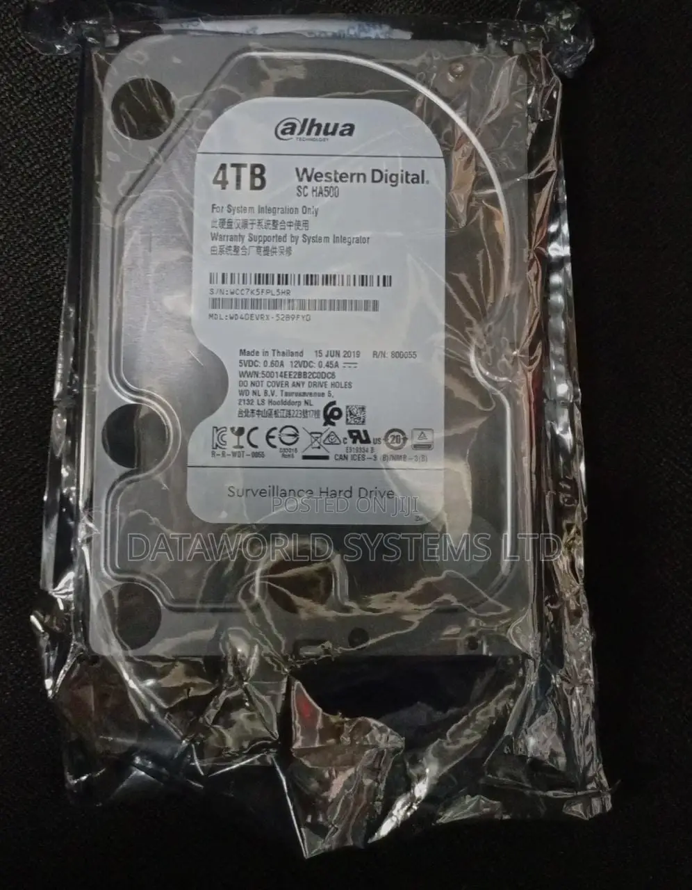 Seagate Skyhawk 4TB Surveillance Hard Drive