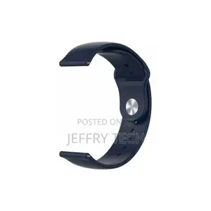 My Choice Softsiliconeband Watch 22mm-navy Blue