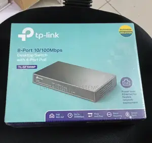 Tplink 8 Ports 10/100mbps Desktop Switch With 4-Port Poe