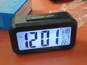 LED Digital Backlit Alarm Clock Withthermometre and Calender