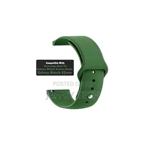 Silicon Softsiliconeband for Applewatch 22mm Green