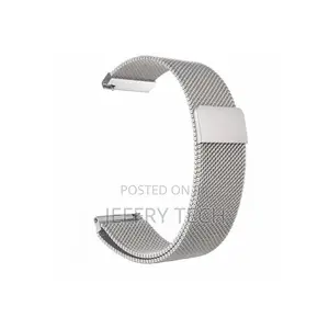 My Choice Stainless Steel Watch Band Straps 22mm Silve