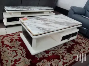 Matching Marble Coffee Table Plus TV Stand