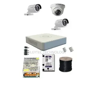 Four Hi Look CCTV Cameras Complete Kit Package