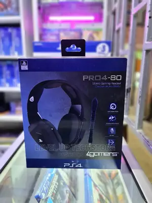 PRO4-80 Premium Gaming Headset Black for PS4