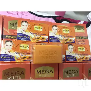 Mega White Gold Kojic Papaya Carrot Soap
