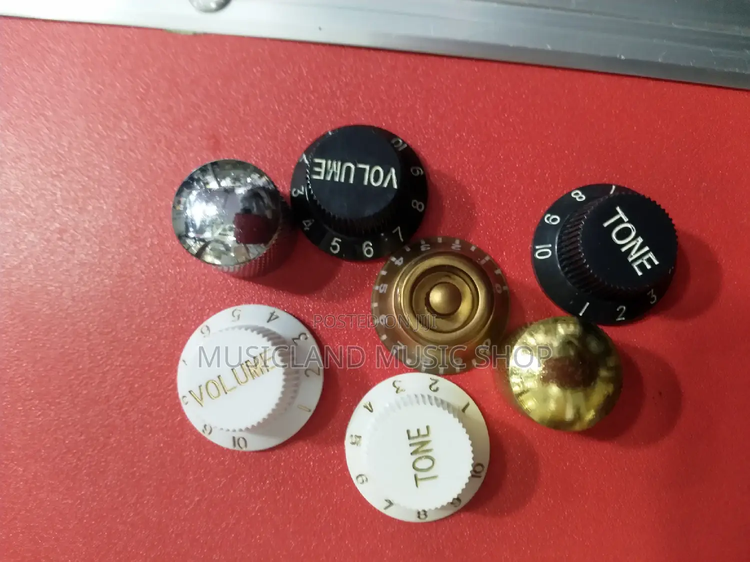 Guitar Volume and Tone Knobs