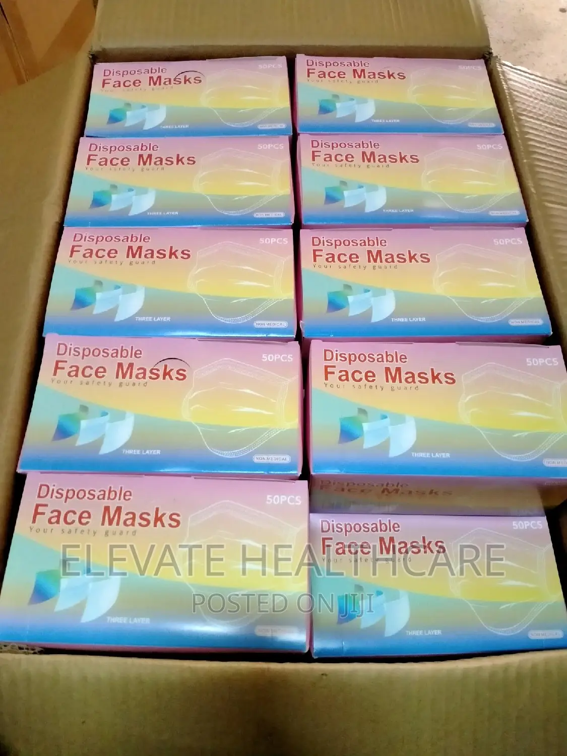 Face Mask 3 Ply Imported