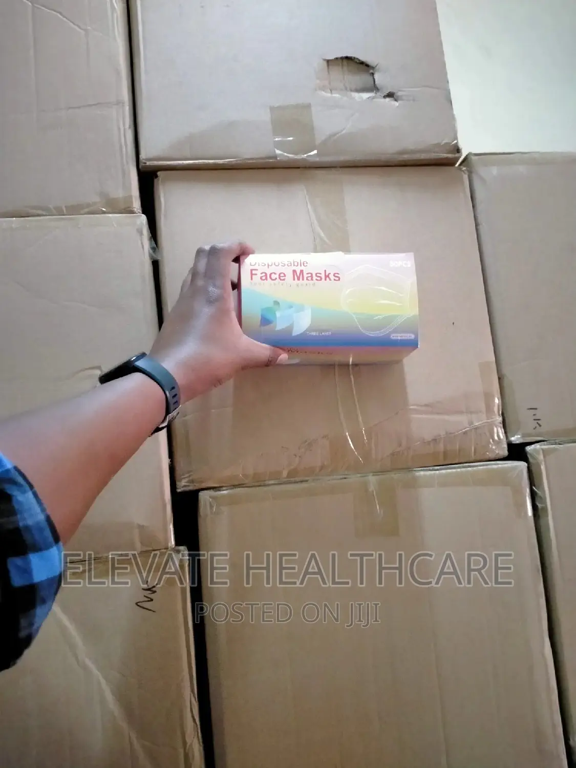Face Mask 3 Ply Imported