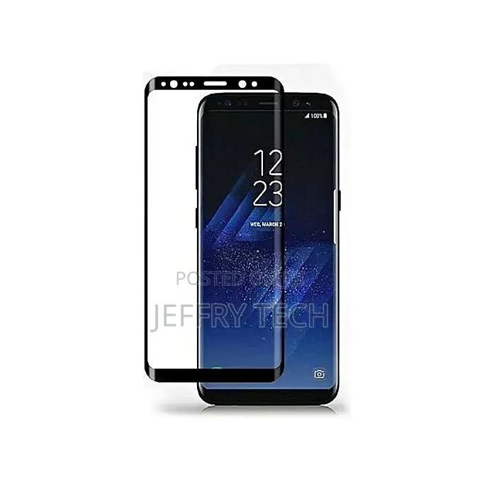Samsung Galaxy S8 5D Screen Protector - Black