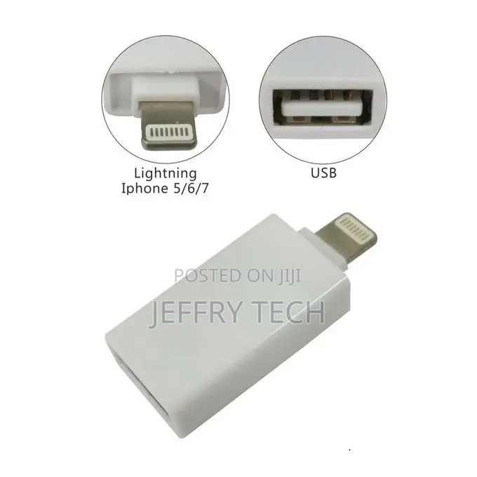 Apple Lightning Plug to Usb Otg Adapter