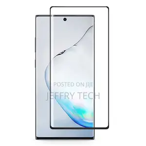 Galaxy Note 10 Full Screen Tempered Glass Film(Black)